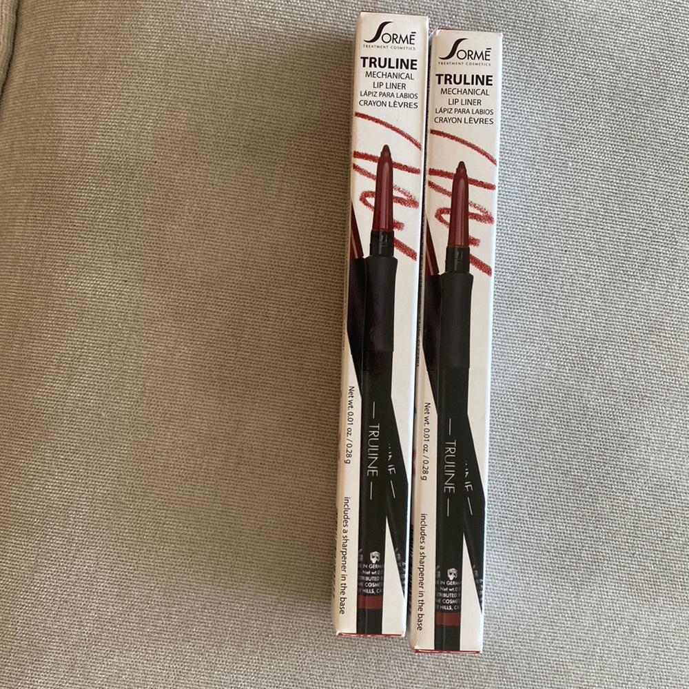Sorme truline mechanical lipliner set of 2 scarlet-MPL04